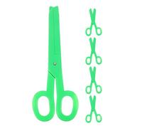 JECOMPRIS 5 Tijeras Gigantes Falsas: Accesorio Para Disfraz - Tijeras De Plástico Con De - Accesorios Para Fotomatón De - Tijeras Falsas Para