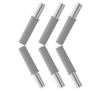 JECOMPRIS 6 amortiguadores de cierre suave para cubos de basura: mecanismo de pistón silencioso de repuesto para cubos de basura de cocina, dormitorio, armario, puerta, cajón, adaptador