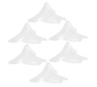 JECOMPRIS 6 Pares de Hormas de Plástico para Calzado Deportivo Unisex, Soporte para Zapatos, Protector de Pliegues y Moldeador, Adecuado para Viaje y Almacenamiento