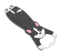 JECOMPRIS Abridor de Botellas Manual Magnético Imán para Nevera, Abridor de Cerveza de Silicona y Metal, Diseño Cachorro, Adecuado para Cocina, Fiestas y Regalos Únicos