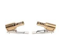 JECOMPRIS Adaptador de Clip para Mandril de Aire de neumáticos (2 Unidades): Boquilla de inflado de neumáticos de conexión rápida de 8 mm para compresor de Aire - Conector de válvula para inflado