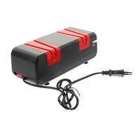 JECOMPRIS Afilador de Cuchillos Eléctrico Profesional para Cocina Motor de Cobre 60w, Fácil de Limpiar y Almacenar, Incluye Cepillo para Tijeras y Cortadores