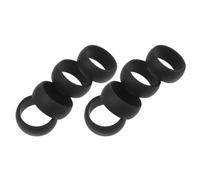 JECOMPRIS Anillos de Silicona para Dedos Deportivos, 8 Piezas, Flexibles y Cómodos, Diseñados para Ejercicios y Actividades al Aire Libre Color Aleatorio