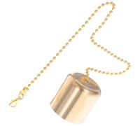 JECOMPRIS Apagavelas de Latón Resistente al Calor, Tapa para Lámpara de Aceite y Vela de Botella, Apagador de Llama Metálico Vintage, Accesorio para Hogar, 1 Pieza