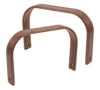 JECOMPRIS Asas de Tetera de Madera de Nogal 2 Piezas Repuesto Ligero y Resistente para Hervidor Doméstico Accesorio Vintage para Cocina y Utensilios de Té Fácil Instalación Tamaño