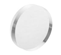 JECOMPRIS Base de Exhibición de Joyas y Cosméticos Redonda de Acrílico Transparente 10X2Cm Organizador para Tocador y Figuras Coleccionables