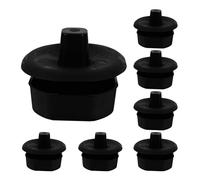 JECOMPRIS Bases para Colmenas de Plástico Negro, Soporte Estable y Firme para Apicultura en Granja o Balcón, 4 Juegos para Principiantes y Apicultores Profesionales
