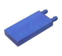 JECOMPRIS Bloque de Enfriamiento de Agua en Aleación de Aluminio para CPU 40x80mm Diseño Razonable y Refrigeración para Sistemas de Computadoras