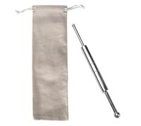 JECOMPRIS Bolígrafo de Masaje de Puntos Gatillo de Acero Inoxidable, Herramienta Portátil para Acupresión Facial y Corporal, Palito de Masaje Ergonómico para Relajación Muscular Profunda,