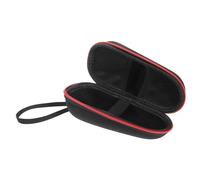 JECOMPRIS Bolsa de Almacenamiento para Afeitadora Eléctrica para Hombre, Organizador de Viaje Portátil Rojo Doble Cremallera, Resistente al Agua y Compacto para Recortadora Eléctrica Modelo