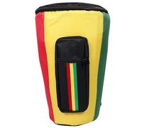JECOMPRIS Bolsa para Djembé de 10 Pulgadas con Tela Engrosada, Mochila Ergonómica de Doble Correa para Hombro, Bolsa Protectora para Instrumentos de Percusión y Almacenamiento en Conciertos