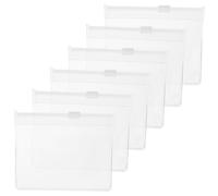 JECOMPRIS Bolsas Eva Transparentes Autosellantes para Medicamentos 12 Piezas Tamaño 9,5x7,5 Cm Portátiles Organizador De Botiquín Viaje Uso Doméstico y Oficina