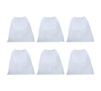 JECOMPRIS Bolsas para Aspiradora de Uñas 6 Piezas de Tela No Tejida Diseño Elástico, Fáciles de Usar y Reemplazables para Salón Profesional de Manicura