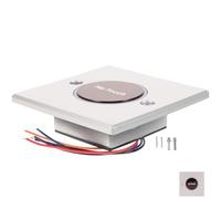 JECOMPRIS Botón de Salida sin Contacto Sensor Infrarrojo Placa de Pared Resistente de Plástico para Sistema de Control de Acceso Interruptor de Liberación de Puerta para Oficinas y