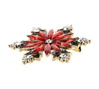 JECOMPRIS Broche de Aleación Copo de Nieve para Mujer, Accesorio Multifuncional Portátil, Diseño Único y Exquisito para Celebraciones Navideñas y Jersey de Invierno