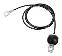 JECOMPRIS Cable de Polea Multifunción de 1,5 M Cubierta de PU, Cable de Repuesto Resistente para Máquinas de Gimnasio, Entrenamiento en Casa y Multiestación Musculación