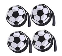 JECOMPRIS Caja de Almacenamiento Creativa de Hojalata para Fútbol, Bolsa Pequeña Resistente y No Deformable, Adecuado para Guardar Monedas y Snacks en Tu Mochila Color