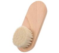 JECOMPRIS Cepillo Limpiador de Uñas de Madera de Haya, Cerdas Suaves de Lana, Tamaño Mediano para Manos y Pies, Cepillo para Fregar Uñas en Manicura y Pedicura, Uso Doméstico y Profesional