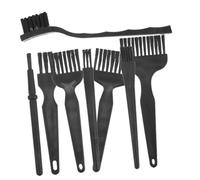 JECOMPRIS Cepillos de Limpieza 8 Piezas para Rasuradora Eléctrica, Brochas de PP para Eliminar Pelos y Polvo en Cabezales, Uso Práctico para Cuidado Masculino