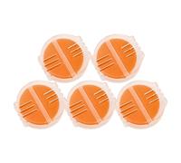 JECOMPRIS Cera de Abeja Natural para Hilo de Coser 5 Piezas Caja Plástica, Acondicionador de Hilo Encerado Soluble en Agua para Bordado, Acolchado y Manualidades de Costura