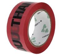 JECOMPRIS Cinta Adhesiva para Embalaje Rosa Texto Thank You, Cinta de Sellado Autoadhesiva para Manualidades Diy, Decoración de Regalos y Proyectos Escolares