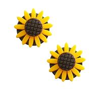 JECOMPRIS Clip Ambientador de Girasol para Coche 2 Piezas, Difusor de Aroma para Ventilación, Plástico Duradero, Fragancia Aleatoria, Decoración Interior de Automóvil, Uso en Verano y Viajes