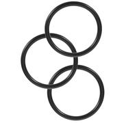 JECOMPRIS Cojín para Cuenco Tibetano Pequeño 3 Piezas de Goma, Tapete para Cuencos Cantores Budistas, Almohadilla para Instrumentos Rituales, Accesorio para Protección y Decoración