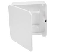 JECOMPRIS Colgador de Llaves Magnético de Plástico de Color Claro, Organizador de Pared sin Instalación, Estante para Puerta Trasera, Gancho Multiusos para Hogar y Oficina, Almacenamiento