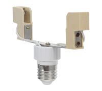 JECOMPRIS Convertidor de base de portalámparas cerámico E27 a R7s 118mm con diseño estable, base resistente al calor, fácil de instalar, para aplicaciones en el hogar y talleres, tamaño