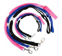 JECOMPRIS Correa de Baño Ajustable para Mascotas 6 Piezas Nylon Cordón de Aseo Azul, Negro y Rosa, Accesorio para Mesa de Peluquería Canina, Ayudante para Bañar a Tu Perro, SOGA para