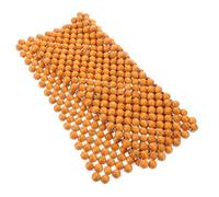 JECOMPRIS Cubierta Madera Natural Para Coche Cojín Transpirable y Ventilado Con Masaje Funda Protectora Beige Compatible Con Sillas Oficina Diseño Regulador Para Verano Invierno