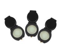 JECOMPRIS Cubierta para Cámara Web Portátil de 3 Piezas Función Anti-Hacking y Anti-Peeping, Material Abs Resistente para Tabletas y Computadoras Portátiles