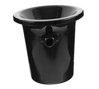 JECOMPRIS Cubo Escupidera para Vino con Doble Asa Cubitera para Hielo Enfriador Versátil para Bares Pubs y Fiestas Diseño Redondo y Seguro para Mantener Bebidas Temperatura Óptima