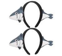 JECOMPRIS Diademas para 2 Pcs Diseño de Zanahoria Divertido, Accesorios Cabello de Fiesta y Cosplay, Tocados Infantiles Ligeros y Cómodos para Cumpleaños y Espectáculos