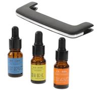 JECOMPRIS Difusor De Para Coche Tablet De Cerámica Difusor De Aceites Magnético Para De Aire Aromaterapia y Neutralizador De Olores Diseño Elegante Color Plateado