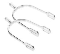 JECOMPRIS Espuela de Aleación de Zinc Brillante con Adornos de Cristal, Diseño Inglés para Equitación, Espuelas de Dama Multifuncionales para Deportes Ecuestres, Accesorio de Montar