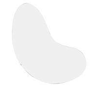 JECOMPRIS Estanque Decorativo para Pueblo Navideño 1 Pieza Espejo Acrílico Curvo en Forma de Media Luna Transparente, Accesorio Paisajístico para Exhibición de Lago Pequeño y Pista