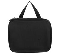 JECOMPRIS Estuche de Radio Portátil de Eva y Nailon, Negro, Diseño de Mano, Fácil de Guardar, para - y Adaptador, Almacenamiento y Viaje