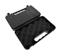 JECOMPRIS Estuche Portátil para Micrófono de Condensador Pequeño, Caja Rígida de Plástico con Forro Interior de Algodón Antirayaduras, Maletín Compacto con Asa para Transporte