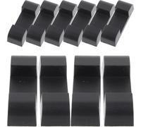 JECOMPRIS Expositor de Joyas 10 Bases Flotantes de Plástico Duradero para Soportes de Cajas y Marcos en Tiendas y Ferias