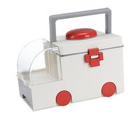 JECOMPRIS Familia Botiquín Médico Medicamento Bolsa Primeros Auxilios Organizador Cofre Portátil Organizador Botiquin Primeros Auxilios Viajar Páginas Caso Bloqueable