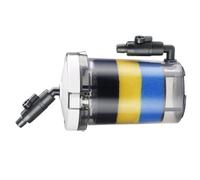 JECOMPRIS Filtro para Pecera Transparente Serie EW Válvula Reguladora de Entrada de Agua y Material de Filtro, Diseño Silencioso Adecuado para Criar Peces Pequeños