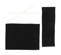 JECOMPRIS Funda para Asiento de Silla de Camping, Tela Portátil de Repuesto, Tamaño Medio 52X38 CM, Color Negro, Uso para Silla de Juego y Actividades al Aire Libre