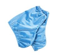 JECOMPRIS Fundas para Botas de Patinaje de Hielo Tamaño L, Cubrebotas Ligeros de Poliéster Resistentes al Desgaste, Cómodos y Compactos para Patines Artísticos y Hockey, Color Azul Claro, 1