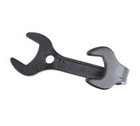 JECOMPRIS Gancho de Pared de Hierro Negro Estilo Industrial Vintage, Colgador en Forma de Llave Inglesa para Abrigos y Ropa, Perchero Trasero para Puerta, Gancho Resistente para Hogar