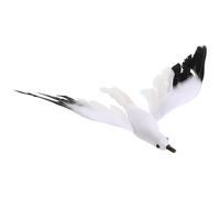JECOMPRIS Gaviota Falsa Colgante Decorativa para Bodas Fiesta Y Hogar Modelo De Alas Extendidas Tamaño S 9.8X8.7X1.8 Pulgadas 1Pc