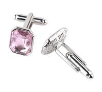 JECOMPRIS Gemelos de Camisa Incrustación de Gemas de Imitación, Par Duradero, Accesorio de Botón de Manga para Mujer, Elegante para Eventos Formales y Casuales, Obsequio Adecuado para Bodas