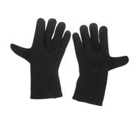 JECOMPRIS Guantes de Buceo Antideslizantes de Neopreno y Nylon Negros