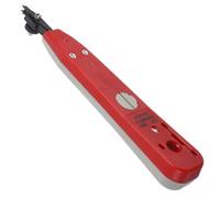 JECOMPRIS Herramienta de Perforación de Alambre Ethernet, Herramienta de Inserción de Cables Multifuncional de Plástico y Acero, para Engarzar y Crimpar Cables de Computadora, Cableado