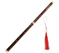 JECOMPRIS Instrumento Musical de Flauta de Bambú Afinación Precisa en Clave C, Estilo Chino Antiguo, para Alumnos y Aficionados Que Mejoran Su Sentido del Oído y Habilidades Motrices